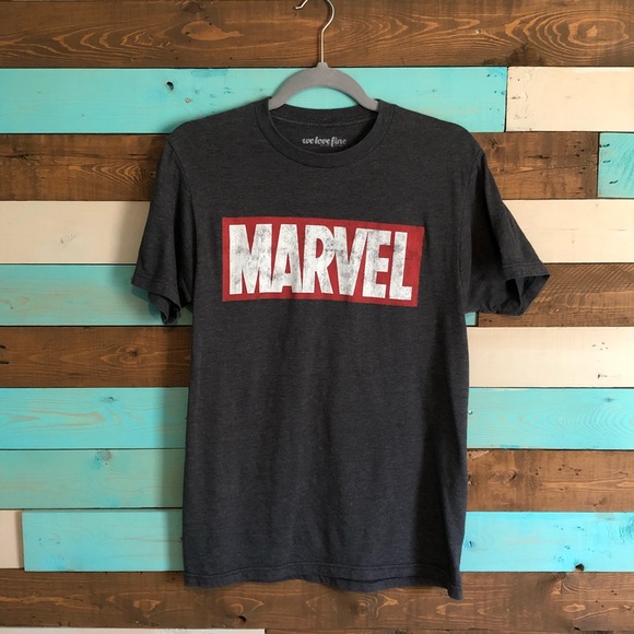 Mens Marvel T Shirt - Picture 2 of 4